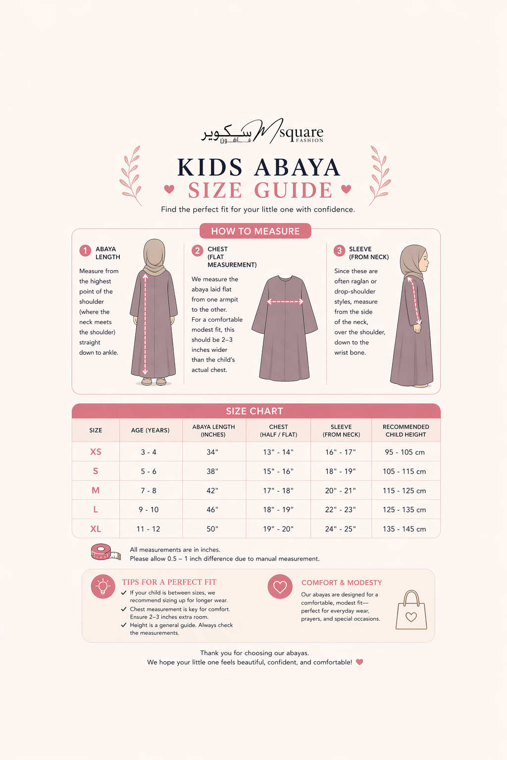 Kids Harir Maqsood Prayer Abaya I Green