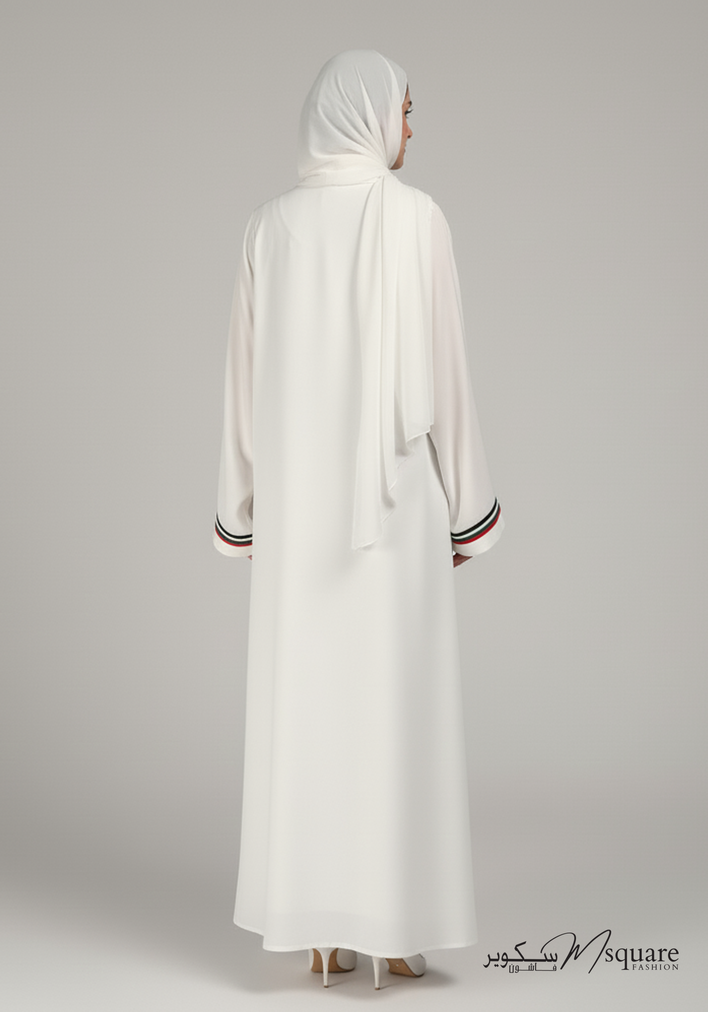 UAE Flag Design National Day Abaya for Women