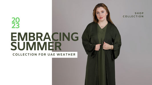 Embracing Summer in Style: MSquare Fashion's Abaya Collection for UAE Weather