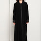 Premium Fabric Modern Abaya | Front Open A-Line Abaya with Stitch Detail