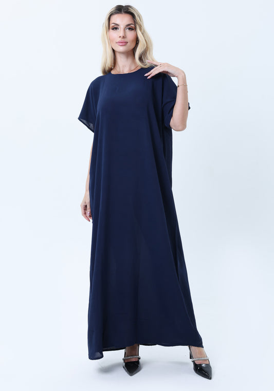 Navy CEY Fabric Inner Slip Dress for Abaya – Soft Underdress