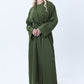 4-Piece Olive Green Abaya Complete Set