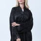 Black Premium Soft Fabric Abaya with Self-Design & Headscarf
