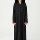 Girls Abstract Print Abaya with Matching Chiffon Headscarf, Elegant Everyday Modest Wear