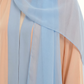Open Abaya 3 piece Set I Powder Blue Contrast Trim I Flowy Everyday Style