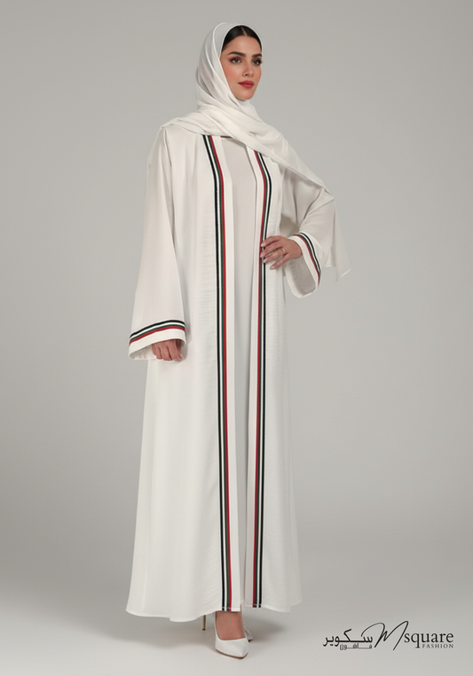 UAE Flag Design National Day Abaya for Women