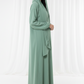 Harir Maqsood Green Prayer Abaya I Attached Hijab Design