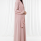 Harir Maqsood Pink Prayer Abaya I Attached Hijab Design