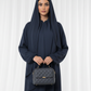 Lightweight Navy Harir Maqsood Prayer Abaya