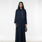 Lightweight Navy Harir Maqsood Prayer Abaya