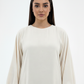 Lightweight Beige Harir Maqsood Prayer Abaya
