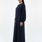 Lightweight Blue Harir Maqsood Prayer Abaya