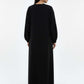 Lightweight Harir Maqsood Black Prayer Abaya