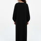 Kids Harir Maqsood Prayer Abaya I Black