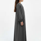Kids Harir Maqsood Prayer Abaya I Grey
