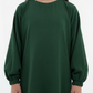 Kids Harir Maqsood Prayer Abaya I Green