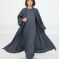 Premium 3-Piece Kids Abaya Set – Lightweight Harir Maqsood Modest Wear for Girls