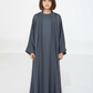 Premium 3-Piece Kids Abaya Set – Lightweight Harir Maqsood Modest Wear for Girls