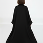 Black Premium 3-Piece Kids Abaya Set – Lightweight Harir Maqsood Modest Wear for Girls
