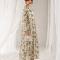 Net Floral Abaya with Headscarf – Elegant, Modest, Luxury Women’s Abaya for Special Occasions