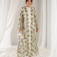Net Floral Abaya with Headscarf – Elegant, Modest, Luxury Women’s Abaya for Special Occasions
