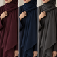 Chiffon Wool Shayla Set of 3 | Non-Slip Premium Hijab Scarves