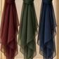 Chiffon Wool Shayla Set of 3 | Non-Slip Premium Hijab Scarves