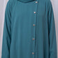 Teal Green Kids Abaya with Matching Hijab for Girls Korean Nida Fabric Modest Islamic Dress 9 Colors Available