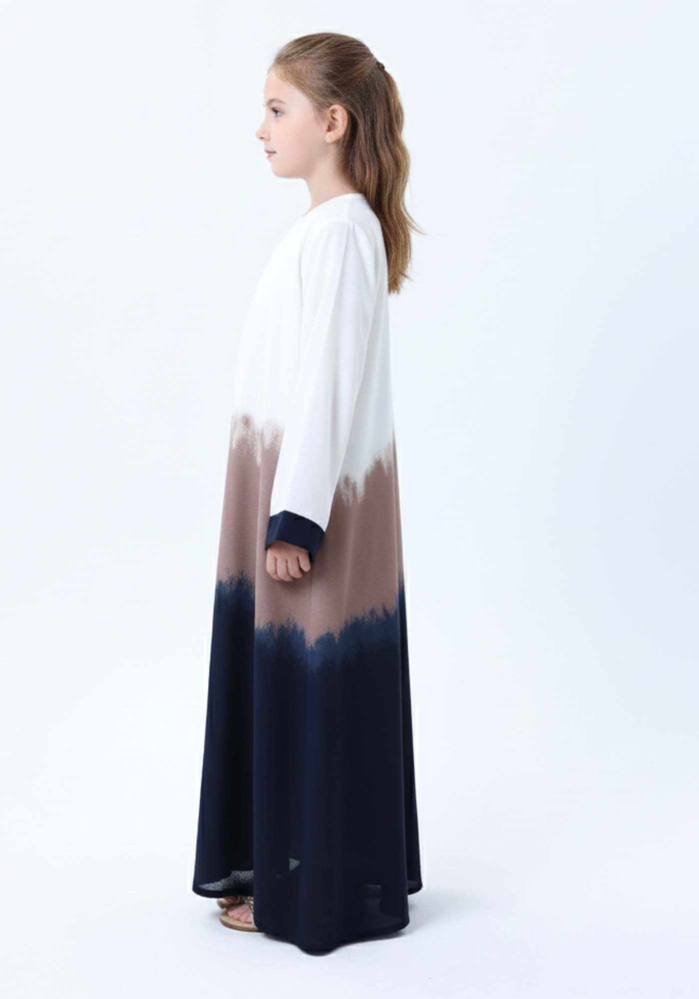 Girls' Dip-Dye CEY Abaya & Headscarf