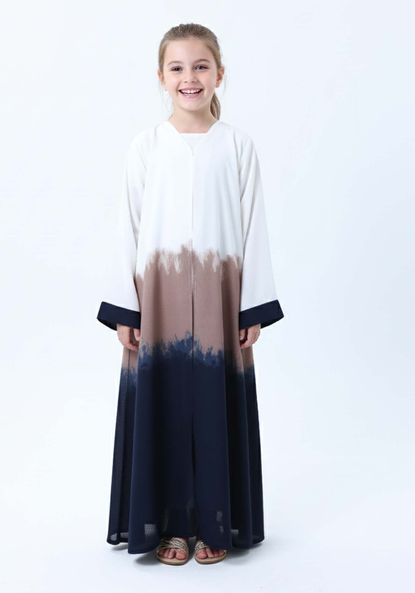 Girls' Dip-Dye CEY Abaya & Headscarf