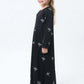 Kids Modest Islamic Clothing - Toddler Prayer Dress -Embroidered Silk Abaya