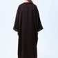 Premium Self Design Silk Kids Abaya – Elegant Islamic Wear for Girls