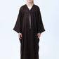 Premium Self Design Silk Kids Abaya – Elegant Islamic Wear for Girls