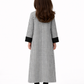 Mini Me Collection Elegant Kids Abaya – Premium Tweed Long Modest Dress