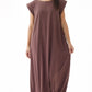 Cocoa Nida under abaya dress, front view