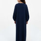 Kids Harir Maqsood Prayer Abaya I Midnight Navy