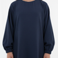 Kids Harir Maqsood Prayer Abaya I Midnight Navy