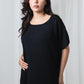 Black CEY Fabric Under Dress, view 3
