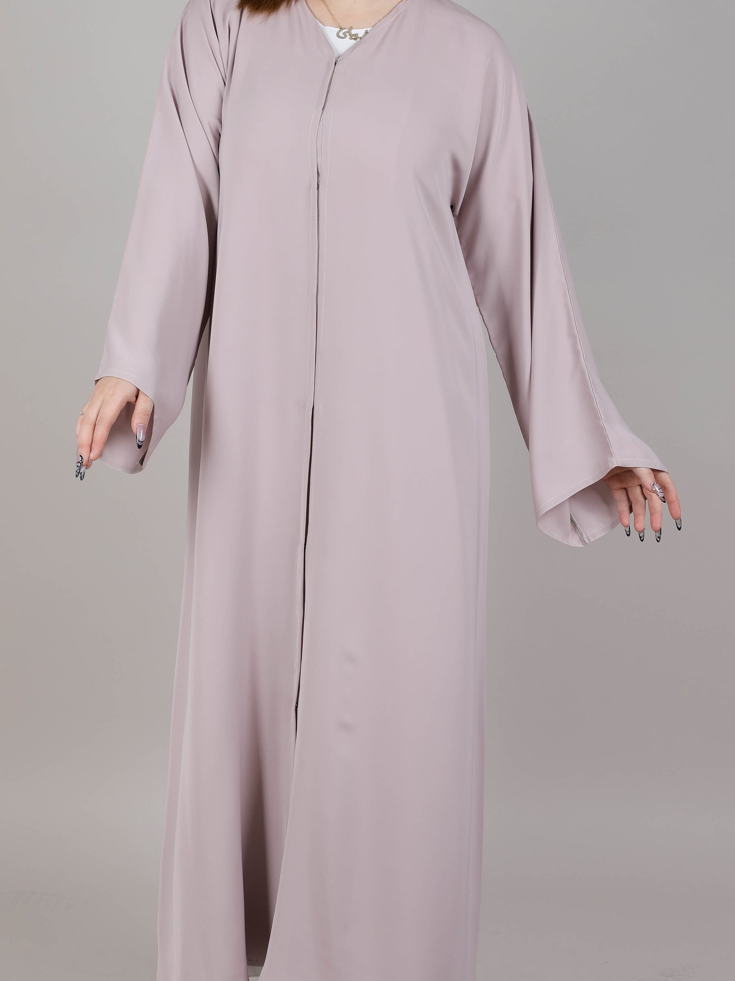 MSquare Fashion Classic Pink Nida Abaya