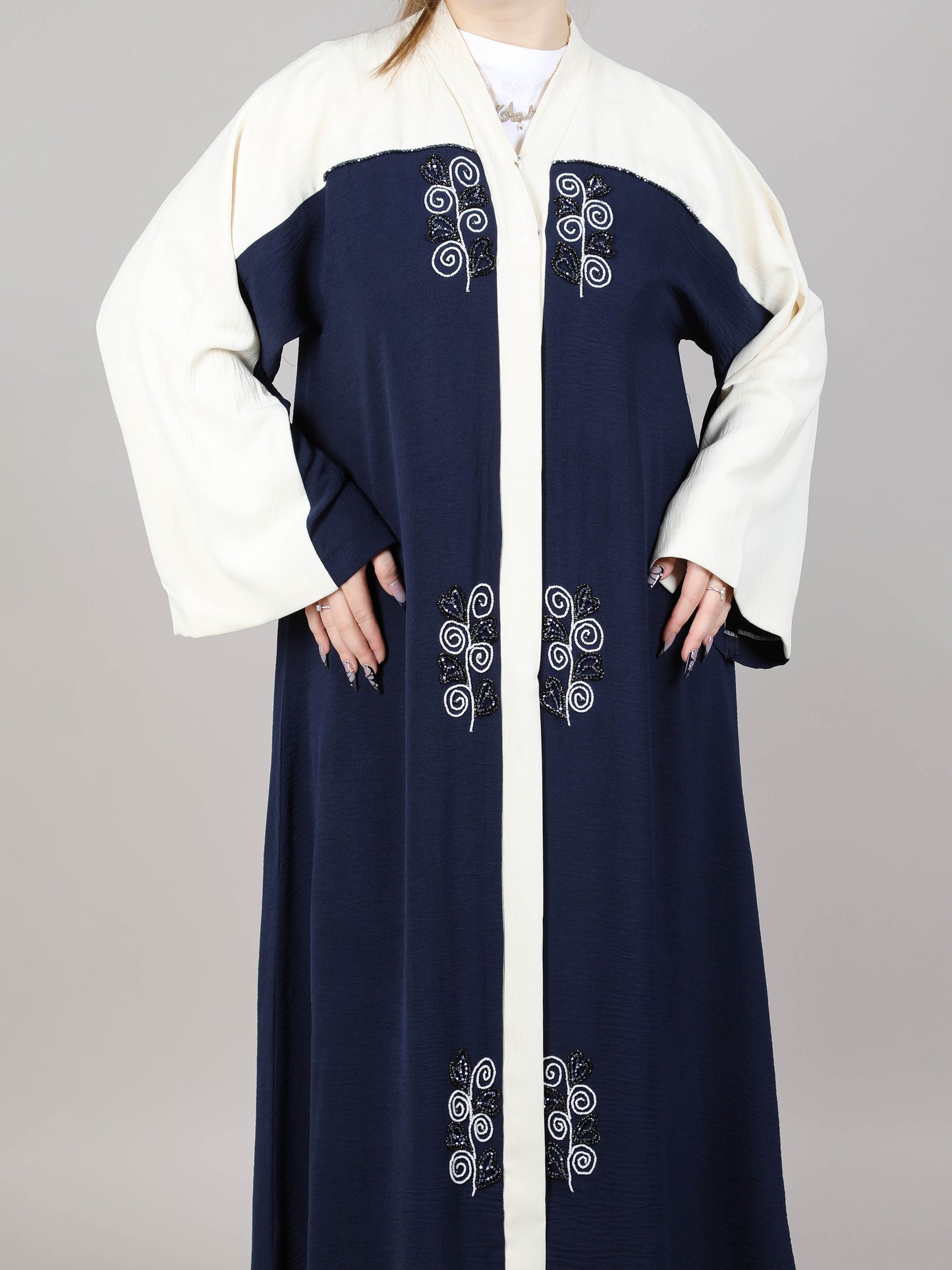 MSquare Fashion Multicolor CEY Fabric Embroidered Abaya